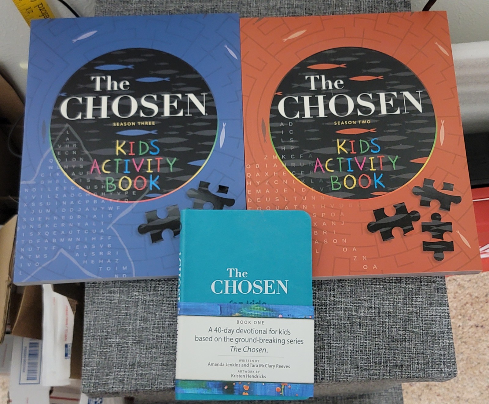 THE CHOSEN KIDS ACTIVITY BOOKS SEASONS 2& 3, KIDS DEVOTIONAL BOOK 1 ALL NEW