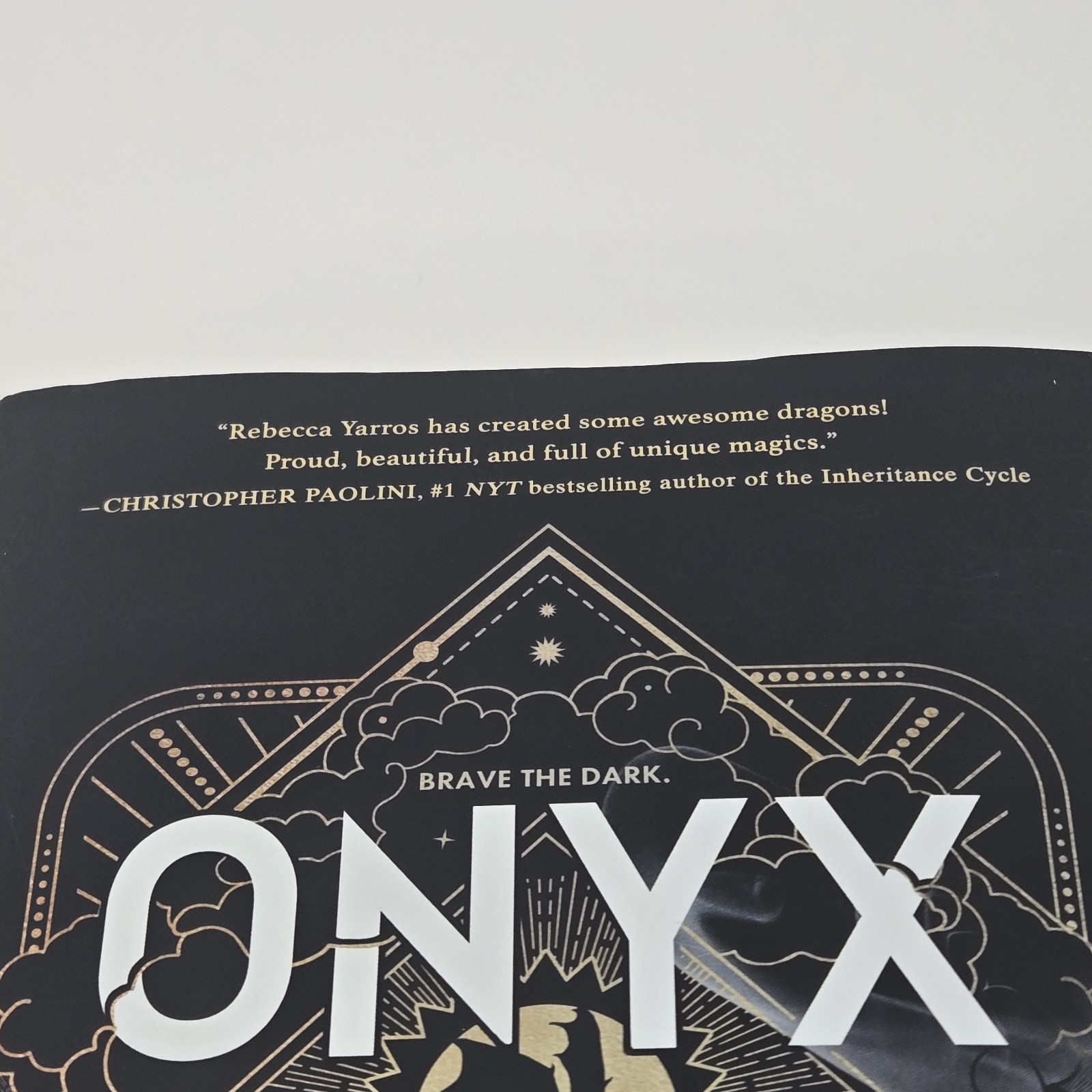 Onyx Storm by Rebecca Yarros Hardcover Fantasy Novel Dust Jacket Book