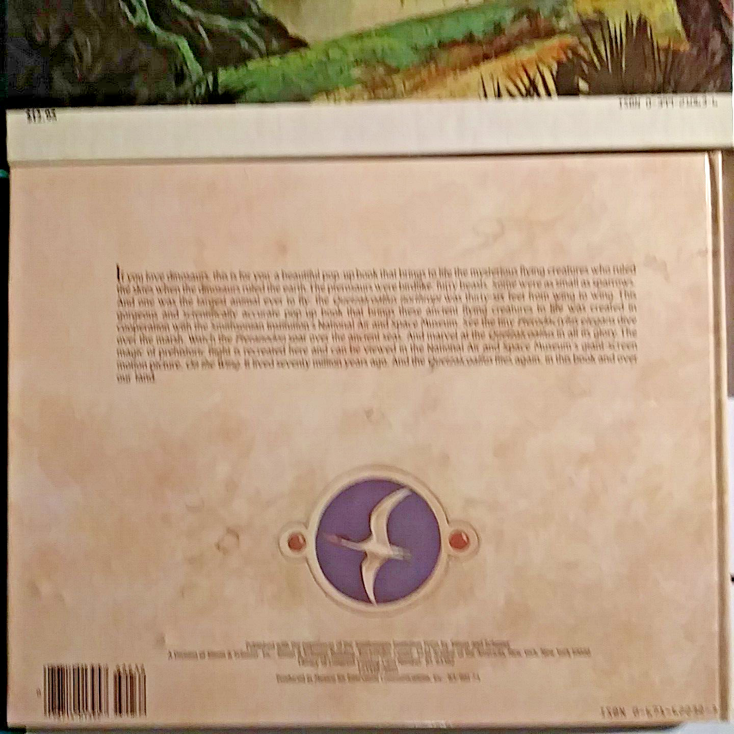 PTEROSAURS, DINOSAURS POP-UP BOOKS By Keith Moseley, 1984-88 two 1st. Eds. MINT