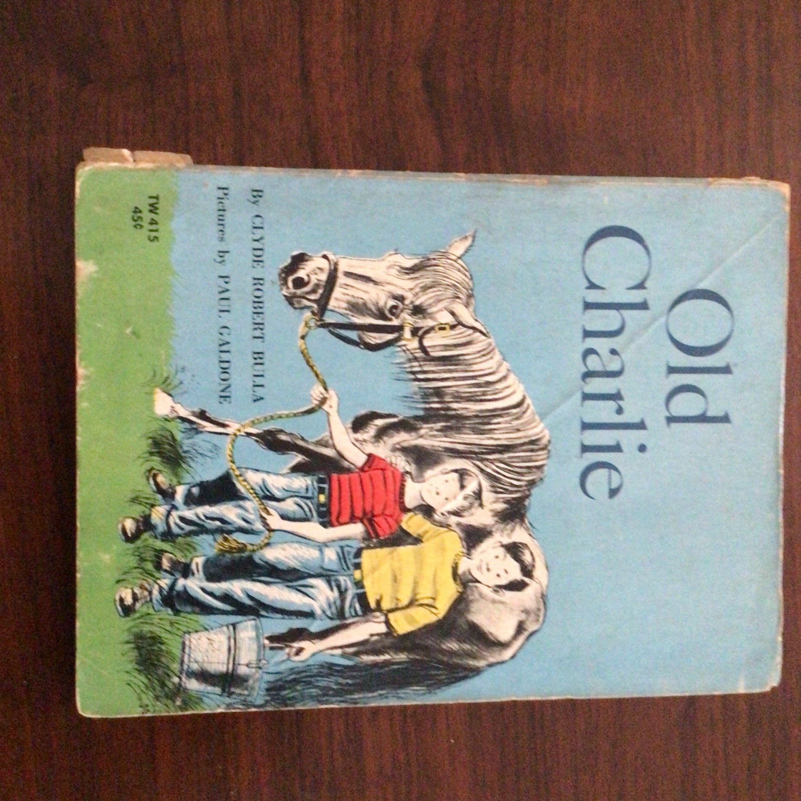 Old Charlie Vintage Paperback Clyde Robert Bulla Paul Galdone Childrens Horses