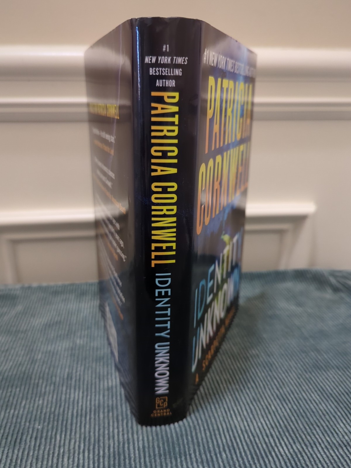 Identity Unknown (Kay Scarpetta) Hardcover – October 8, 2024 by Patricia Cornwel