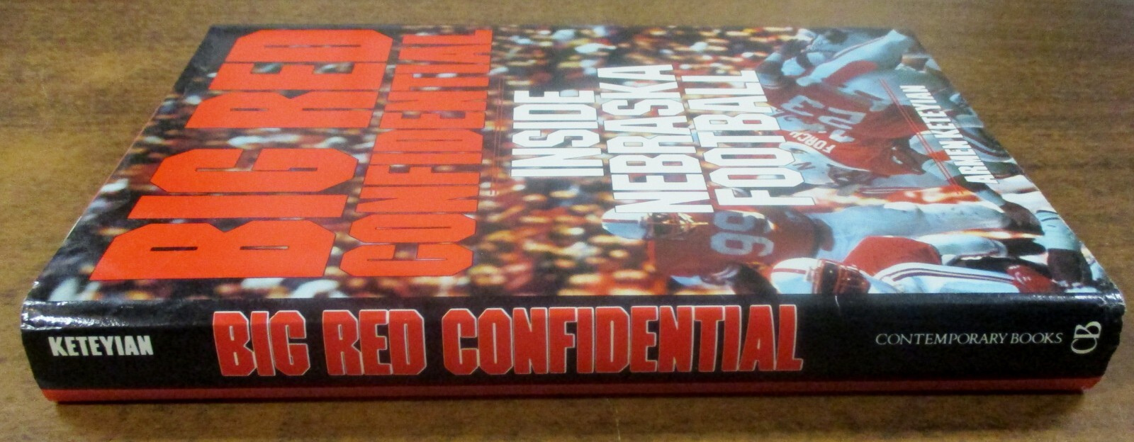 “Big Red Confidential” Inside Nebraska Football – Hardcover Book (1989)