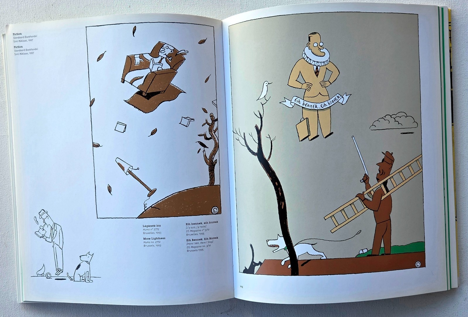 Rare Dutch Ever Meulen Book – Contemporary Belgian Graphic Art – New Yorker