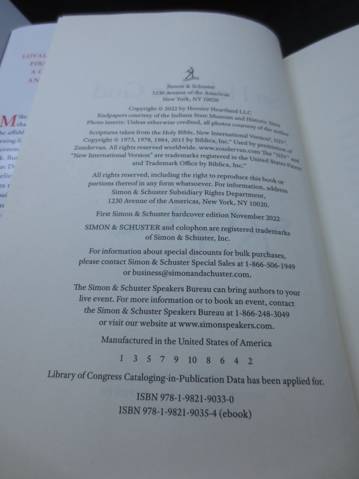So Help Me God by Mike Pence – 2022 Signed First Edition Hardcover w/ DJ