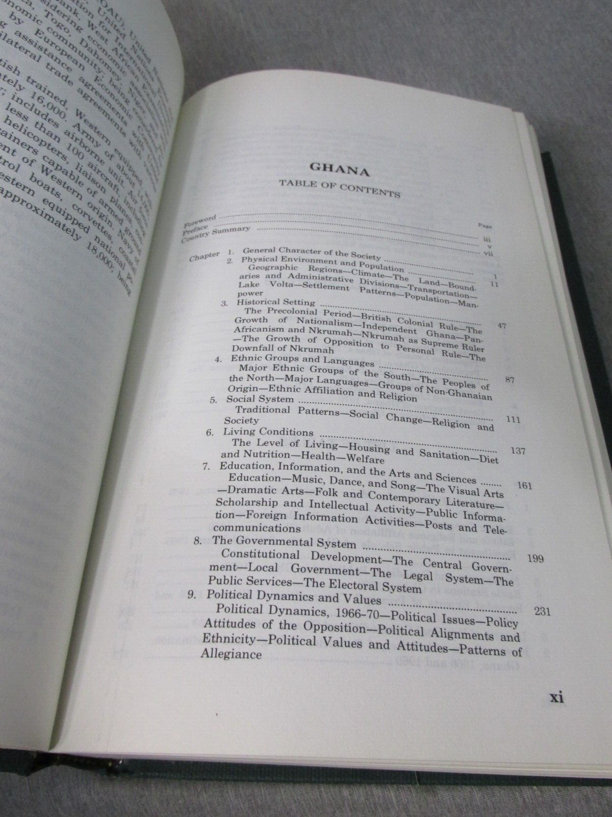 AREA HANDBOOK FOR GHANA 1/1971 DA PAM 550-153 Hardback