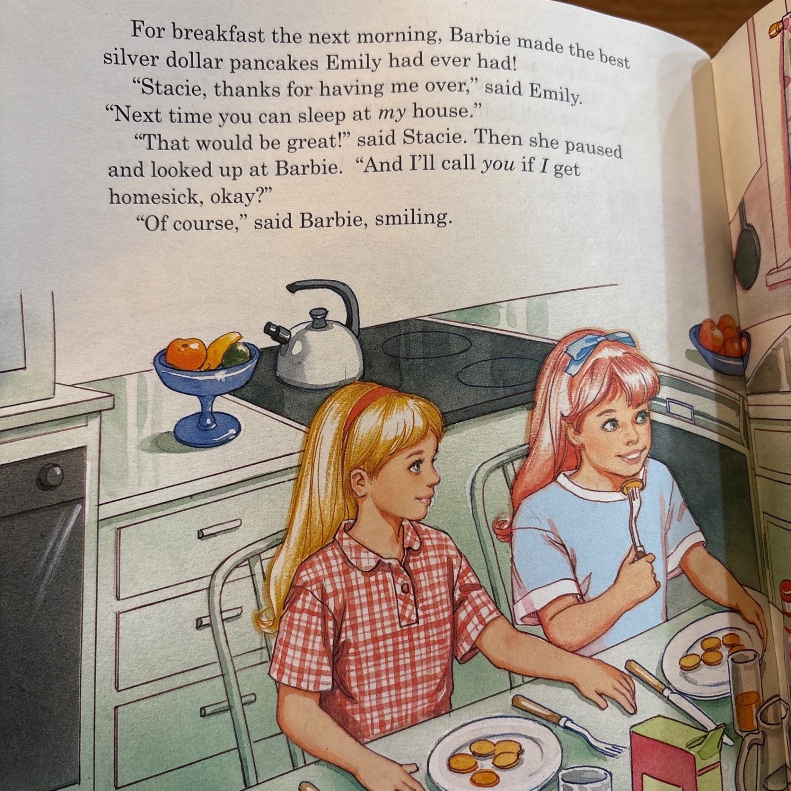 Golden Books Barbie Let’s Have a Sleepover Children’s Picture Book 1998