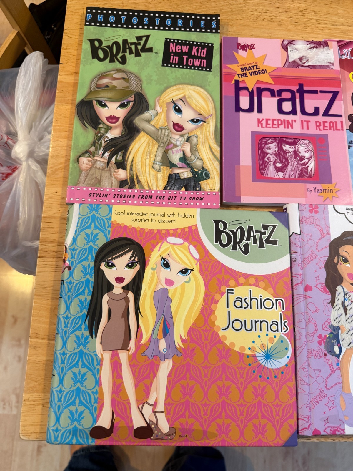 Bratz: An Assortment Of Preowned Bratz Books & 2 New Activity Coloring Books