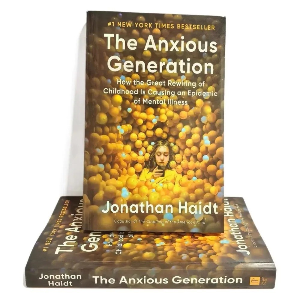 The Anxious Generation by Jonathan Haidt: NYT Bestseller on Digital Age Anxiety