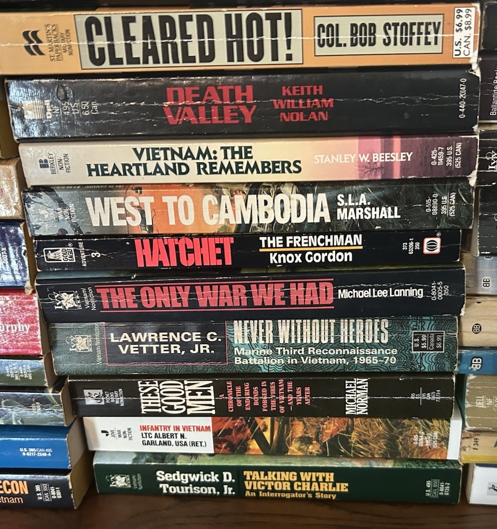 71 All VIETNAM PB Book Lot Military War History Non-Fiction Soldier Accounts