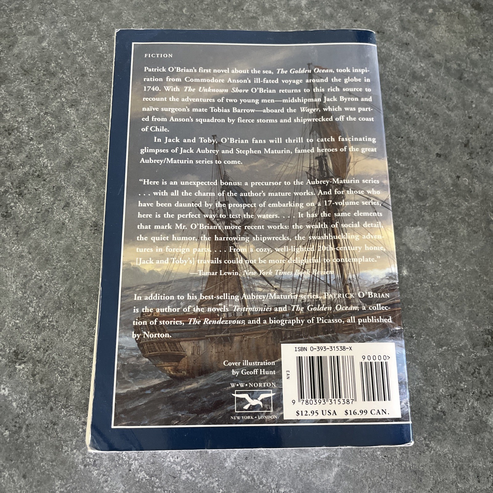 Unknown Shore by Patrick Obrian (1996, Trade Paperback)