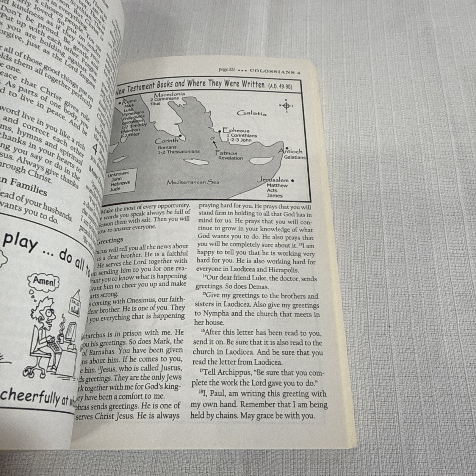 The Illustrated Bible – New Testament – Paperback By NIrV The Salvation Army