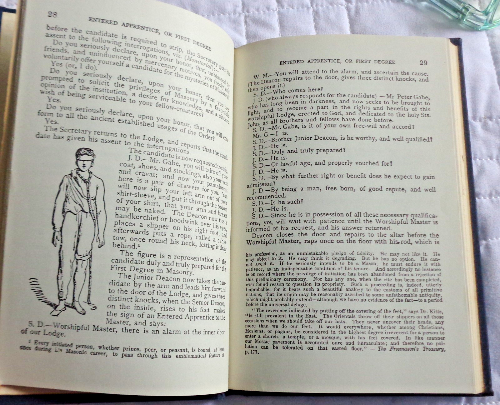 Vintage 1974 Revised Duncan’s Ritual Of Freemasonry Part 1 (Revised) Hardcover