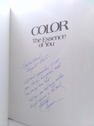 Color: The Essence of You (1st Ed, Signed) by Suzanne Caygill