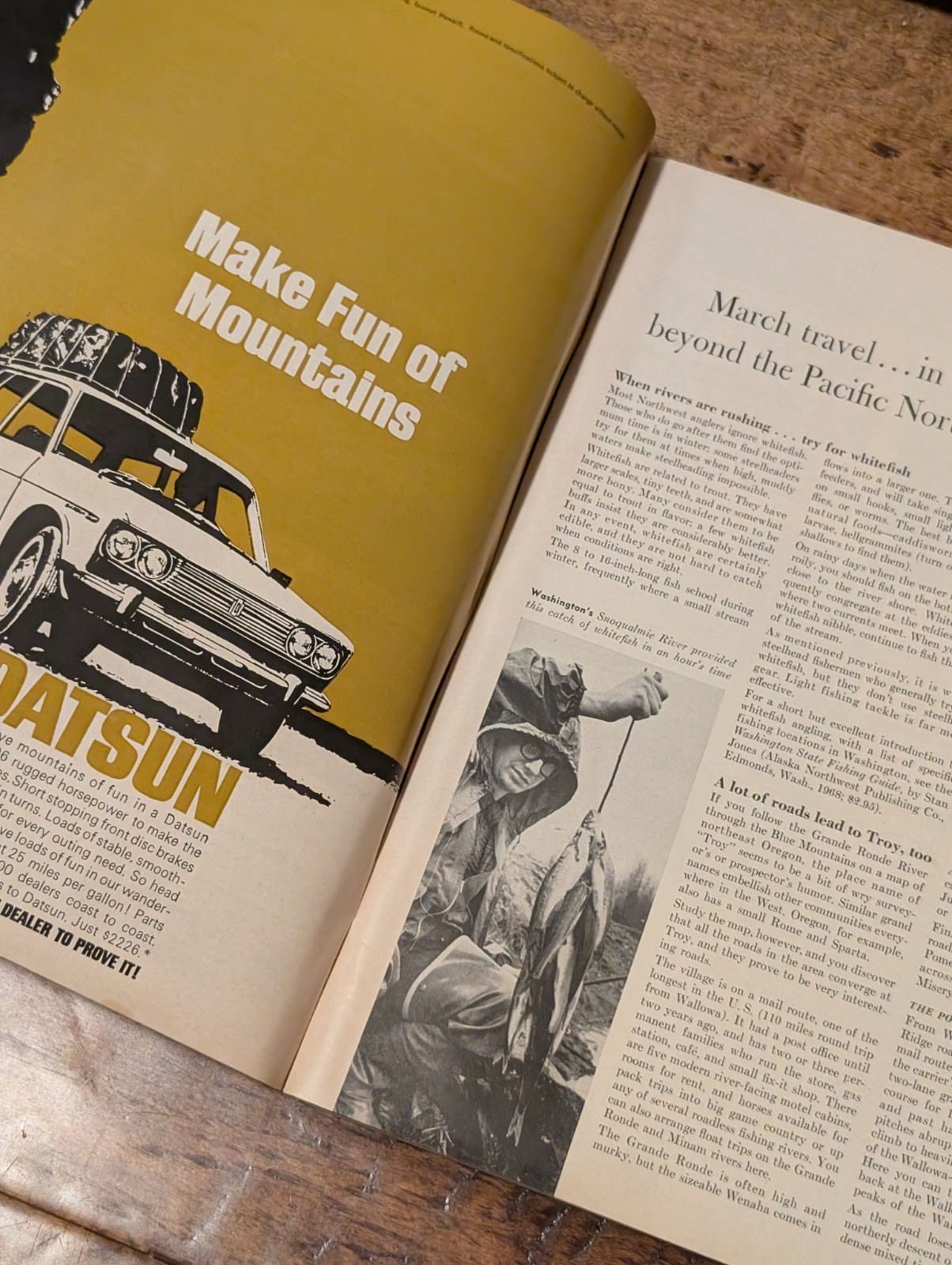 VTG SUNSET Magazine March 1969 Mid Century Western Living Design Advertising