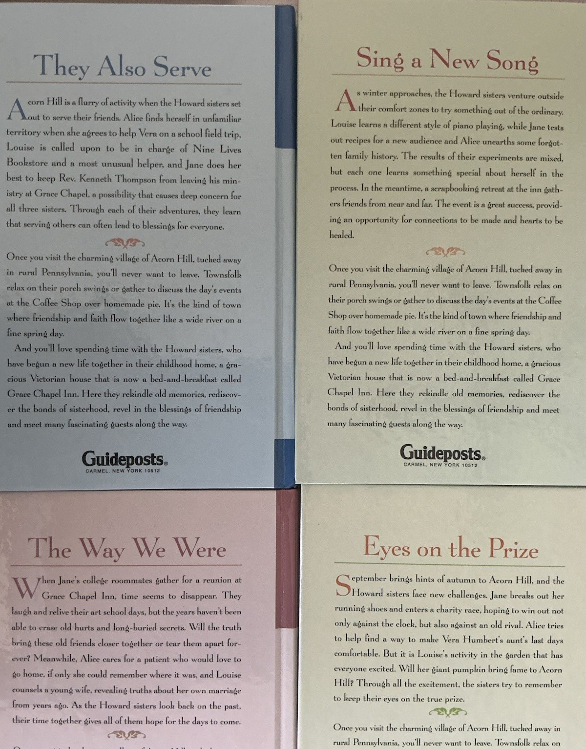 Tales From Grace Chapel Inn (Guideposts) Hardcover Lot Of 42 Almost Complete VGC