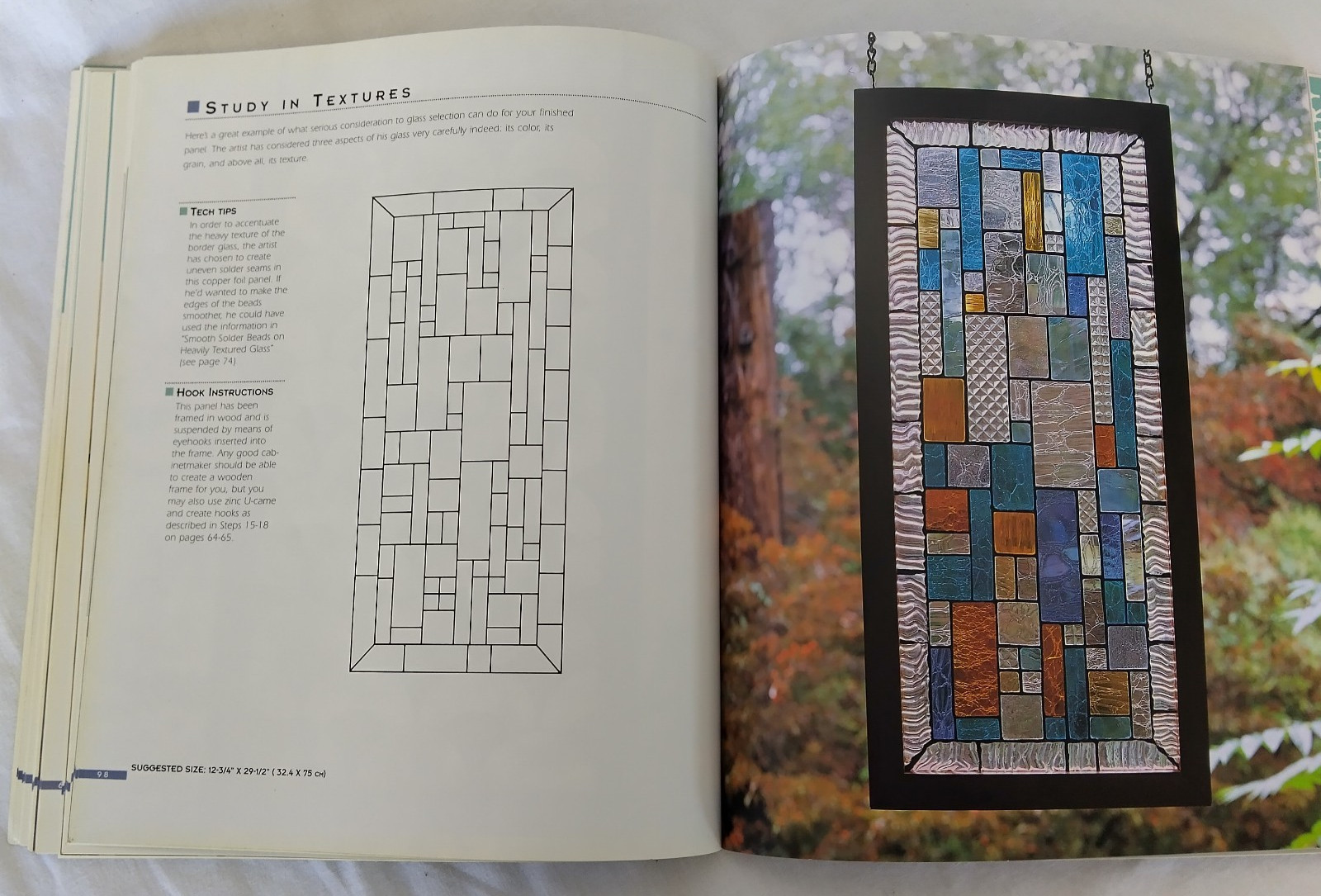 Stained Glass Basics: Techniques -Tools- Projects by Rich,Mitchell & Ward-1997