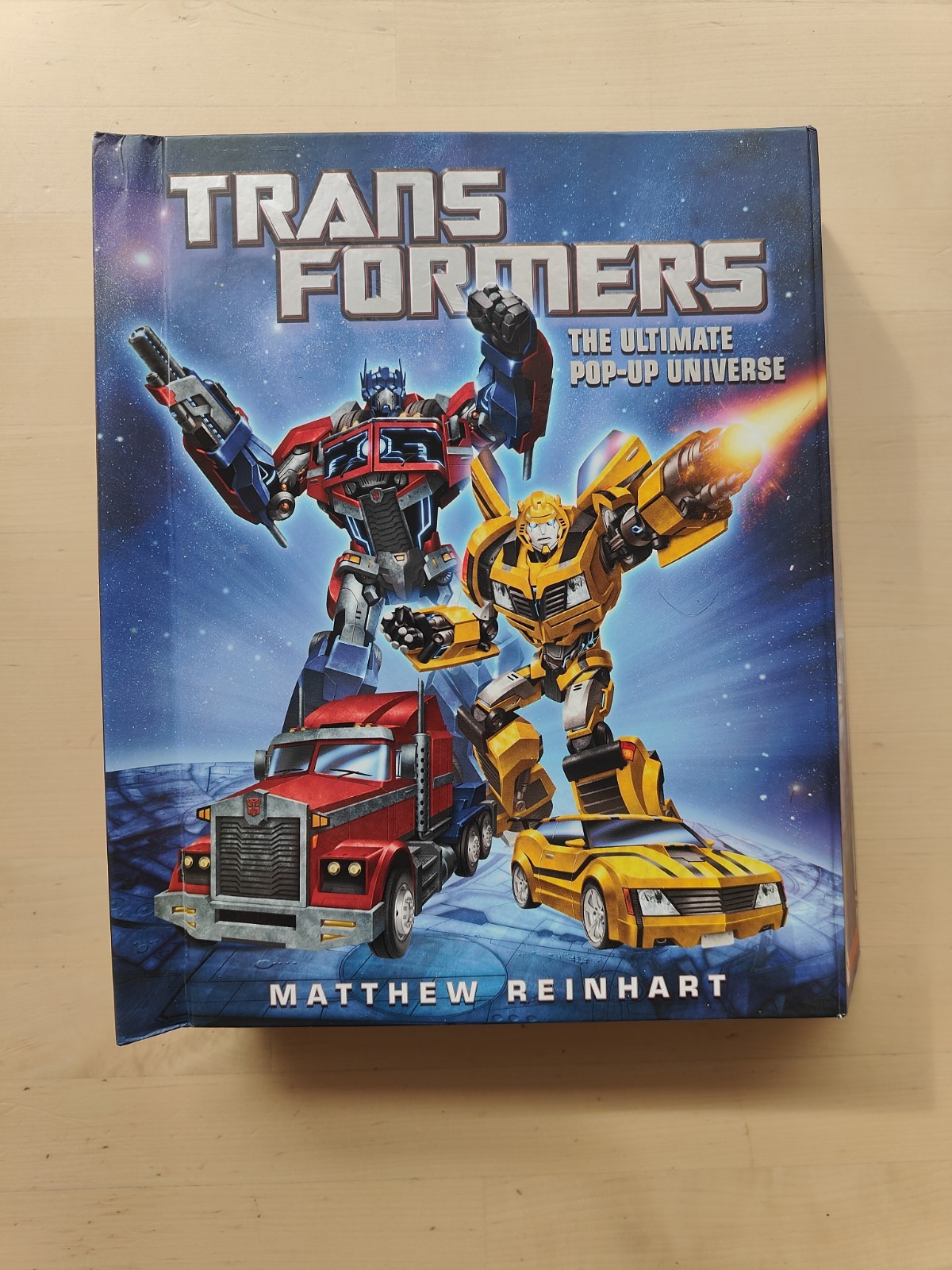 Transformers Pop Up Book, Matthew Reinhart * Special Edition * Rare