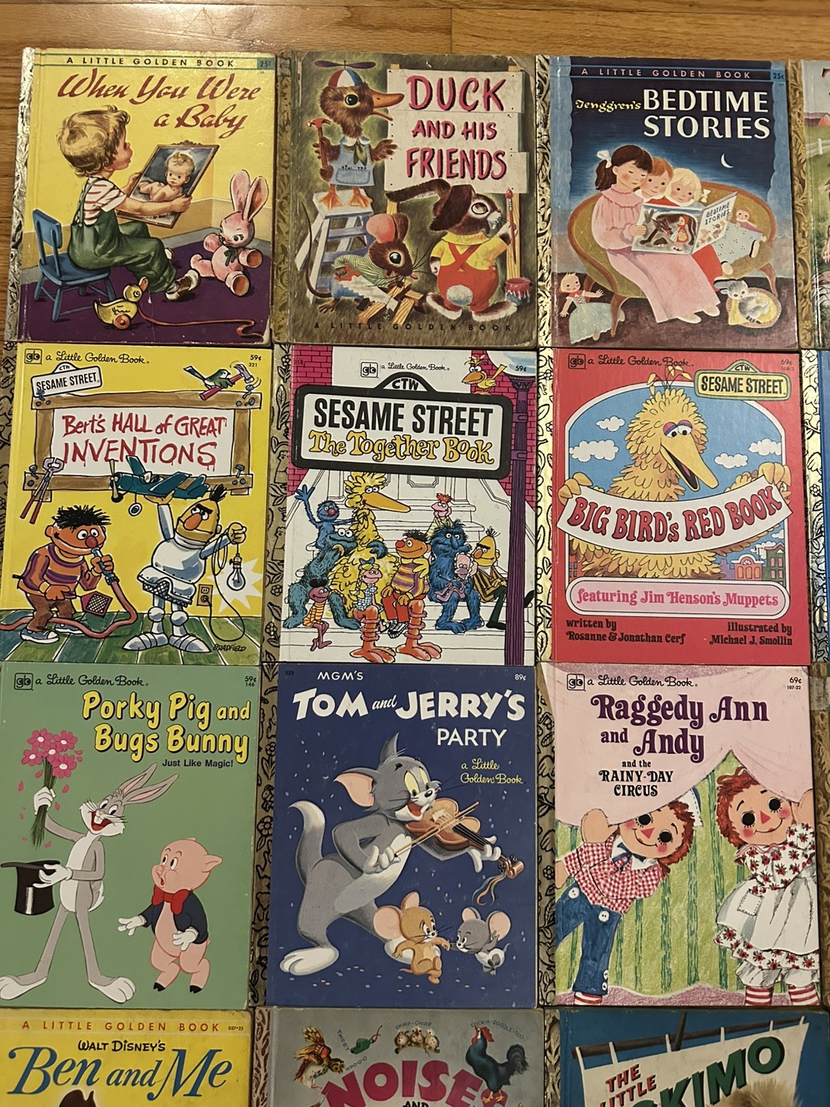 HUGE Little Golden Books Lot Of 146 – VINTAGE 1940’s to 1970’s editions RARE