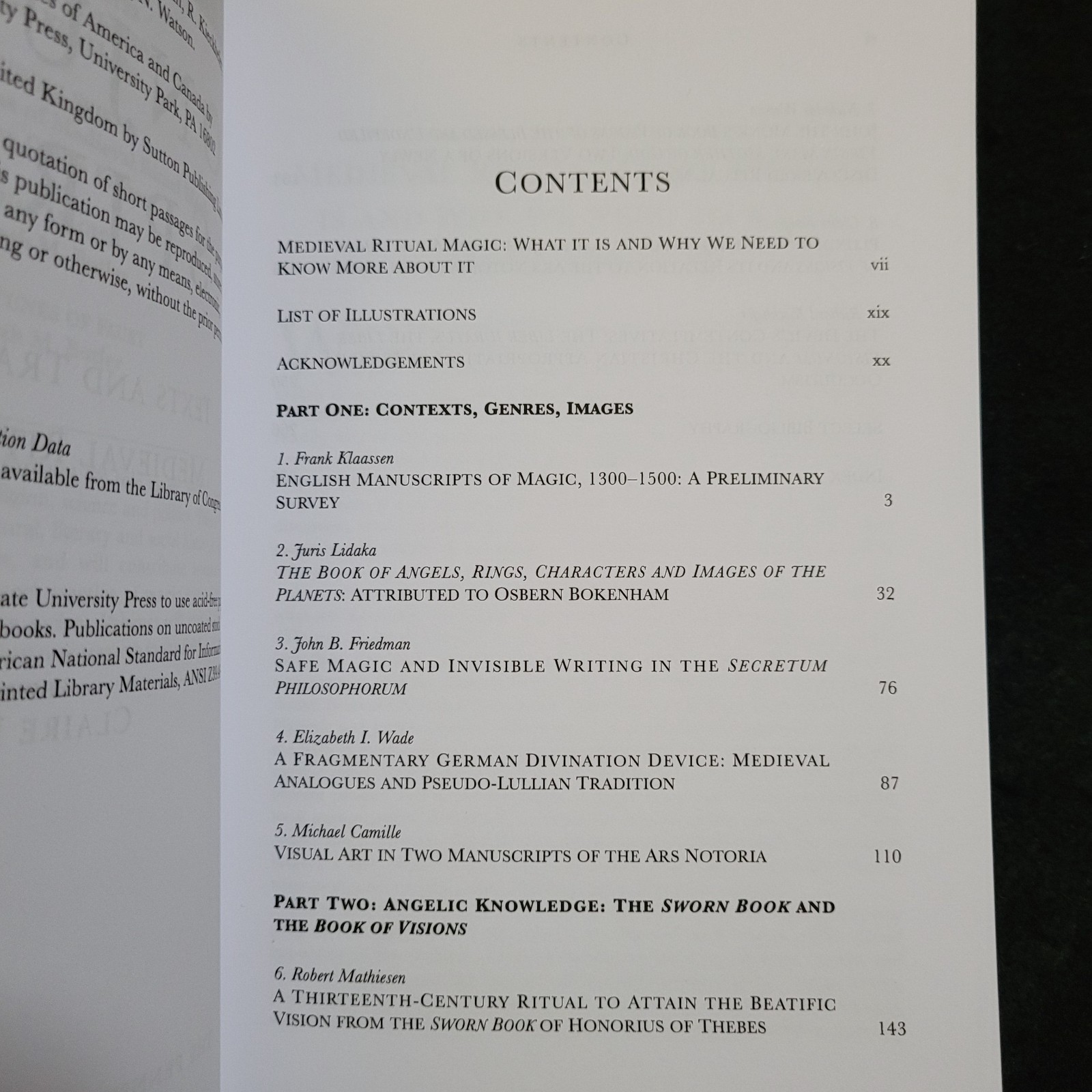 Conjuring Spirits: Texts and Traditions of Medieval Ritual Magic (Magic in Histo
