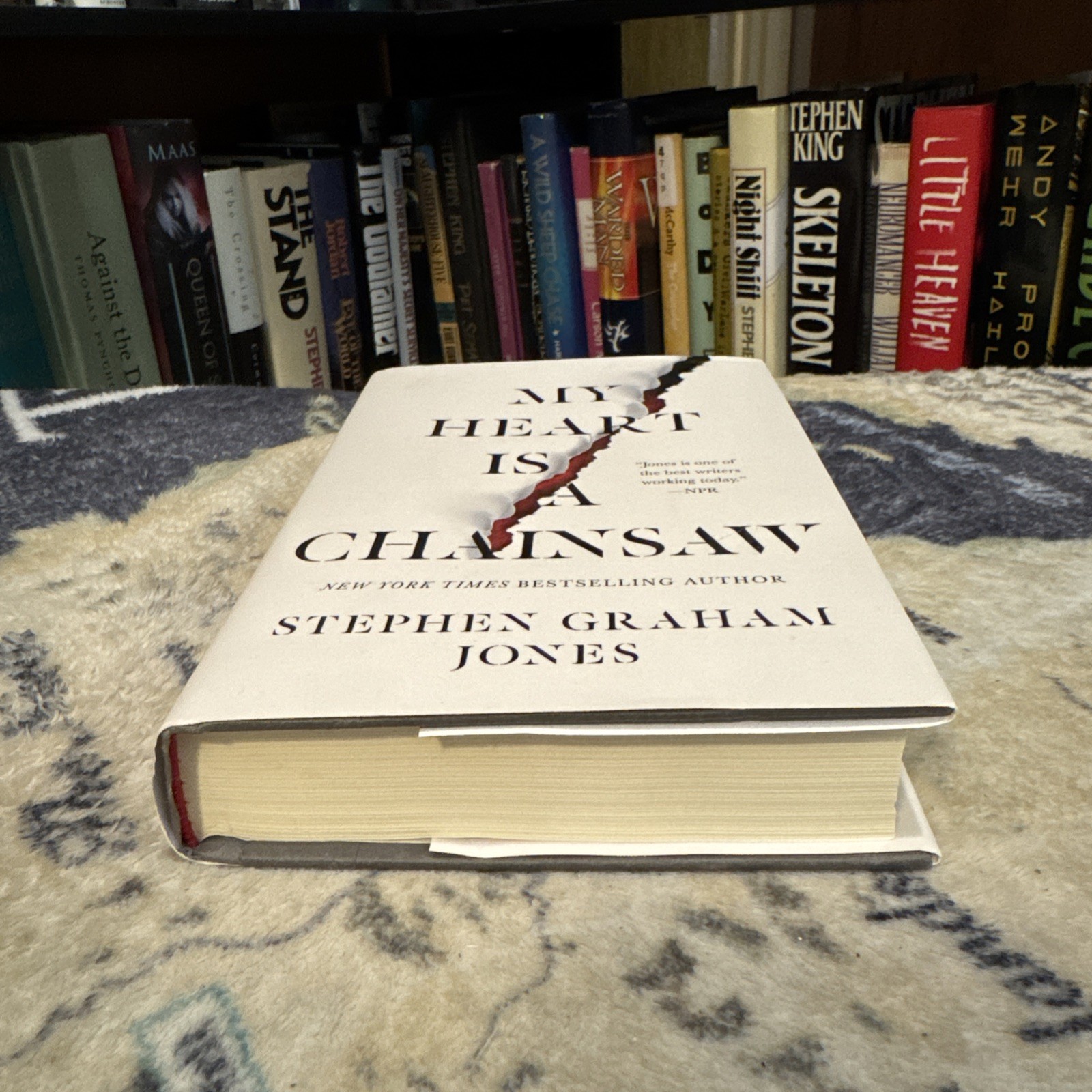 My Heart Is a Chainsaw – Stephen Graham Jones (Hardcover) First Edition/Print VG
