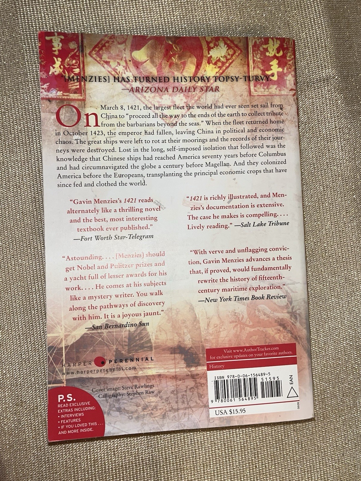 1421 The Year China Discovered America by Gavin Menzies Paperback History Good