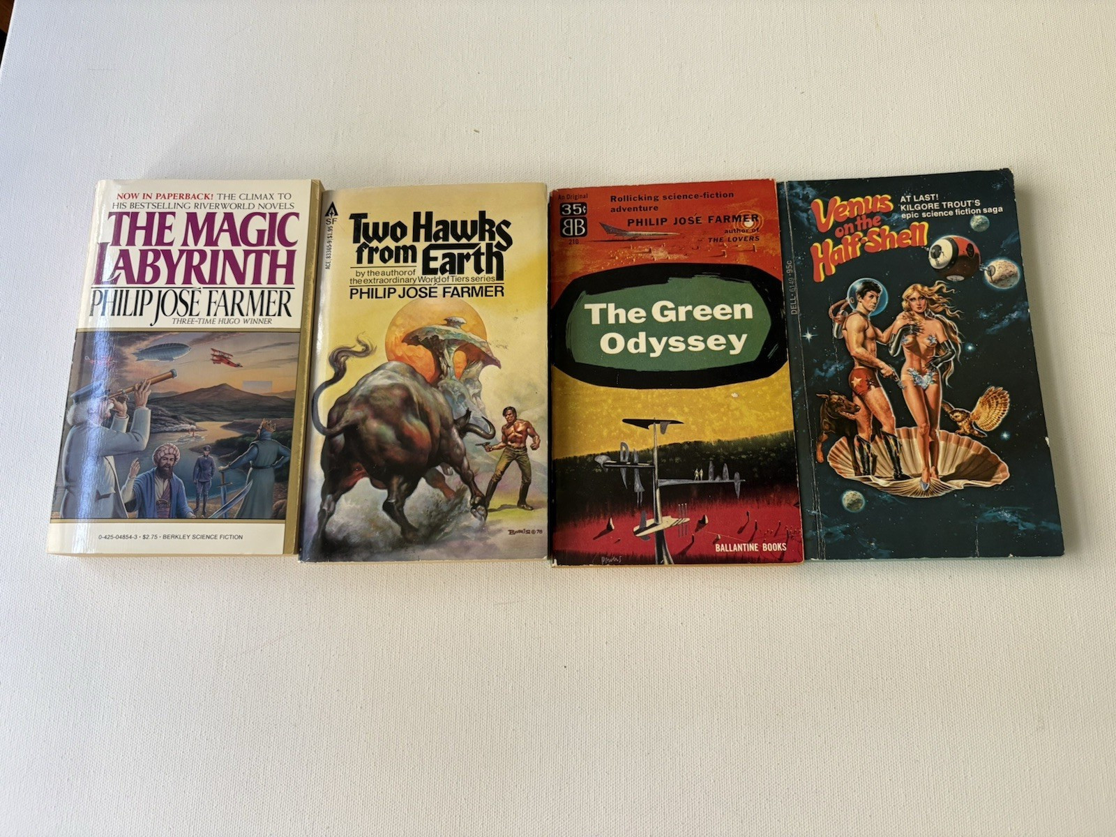 Philip Jose Farmer 10 novel paperback Lot