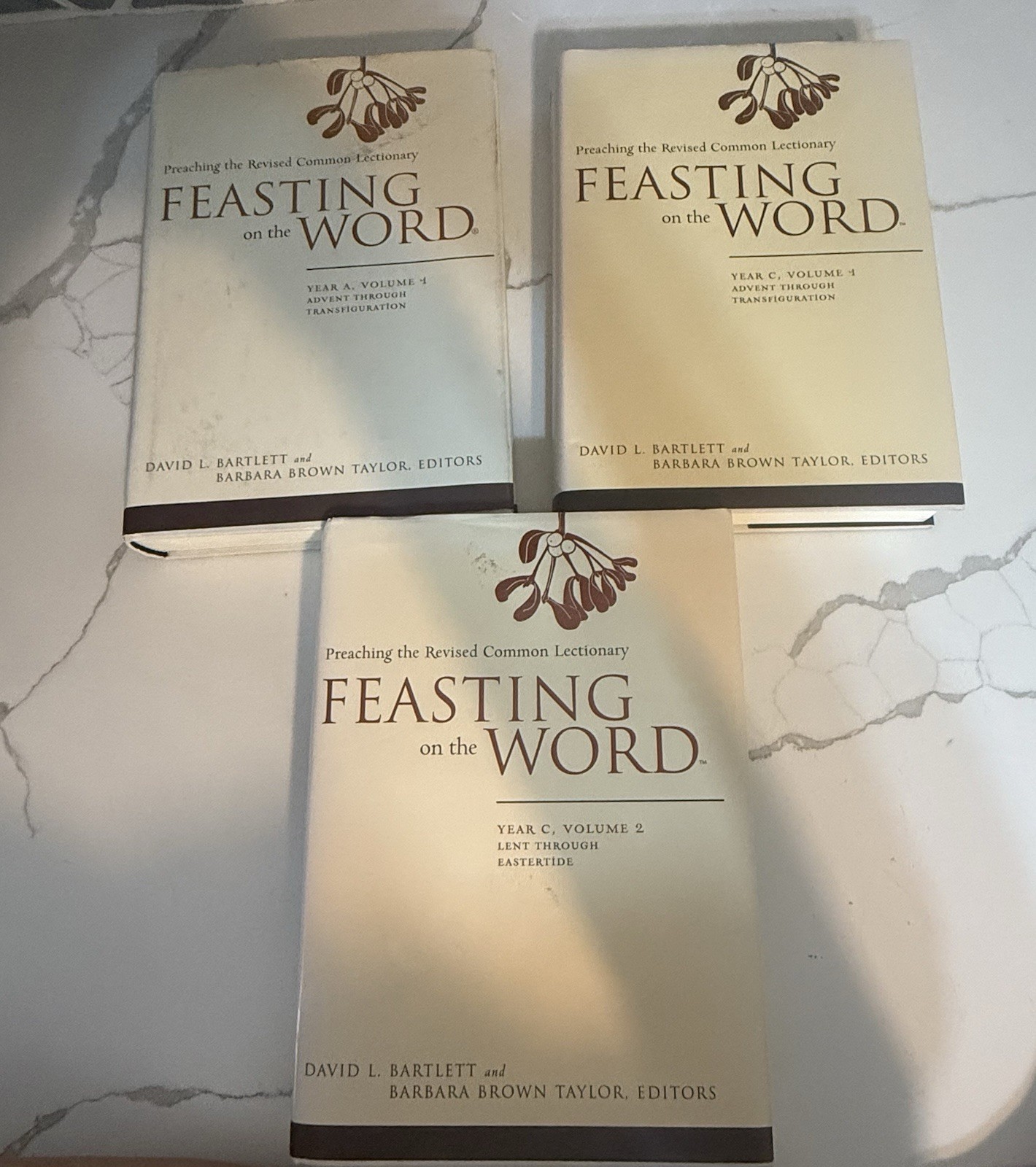 “Feasting On The Word,” for Lectionary Year A Vol Year C- Vol 1 2