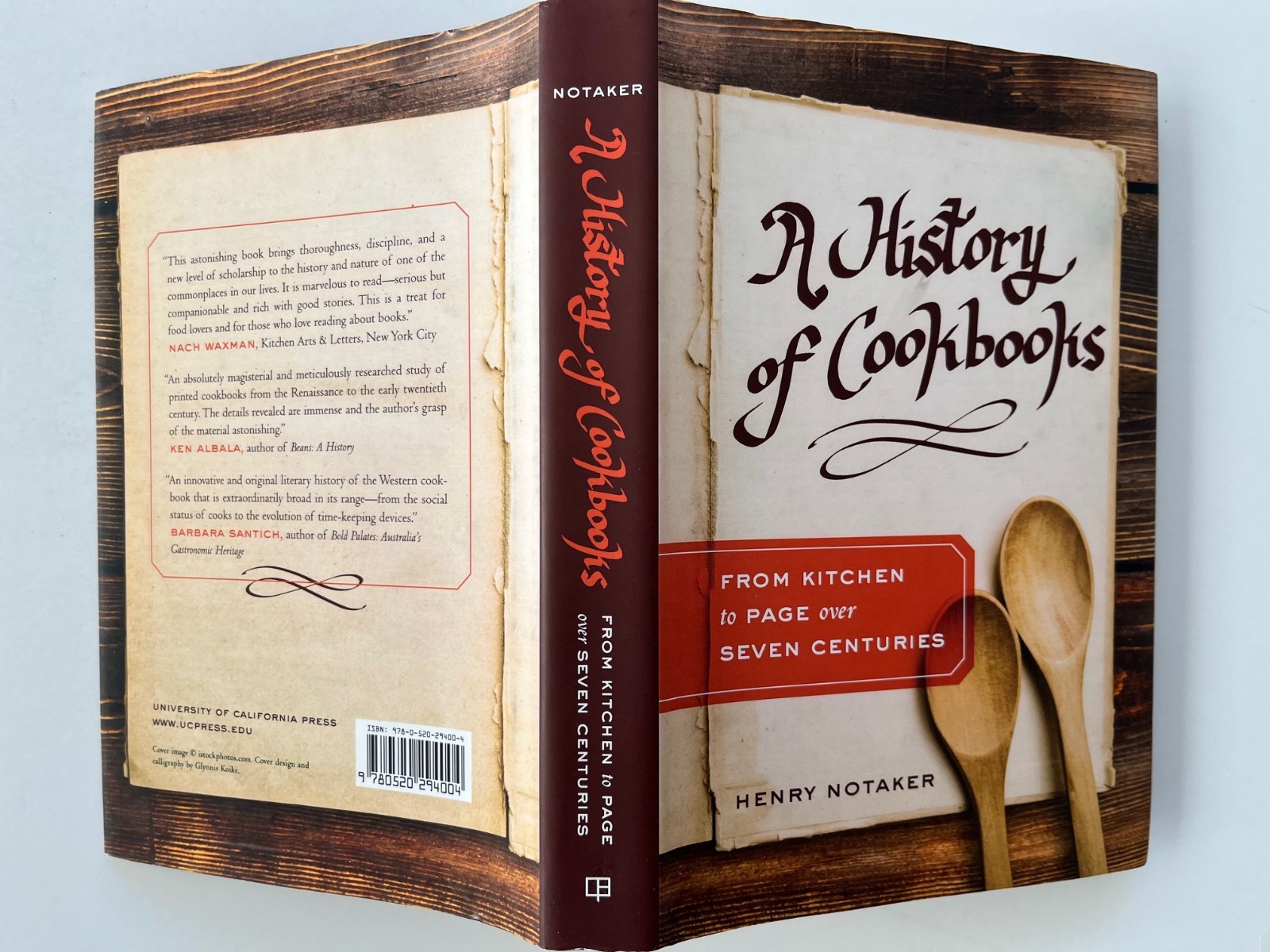 A History of Cookbooks: From Kitchen to Page Over Seven Centuries ~ hardcover VG