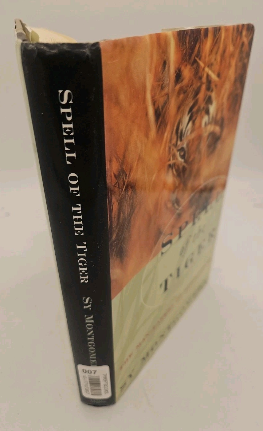 Sy Montgomery Spell of the Tiger The ManEaters 1st Ed 1995 HC DJ VG Cond G1