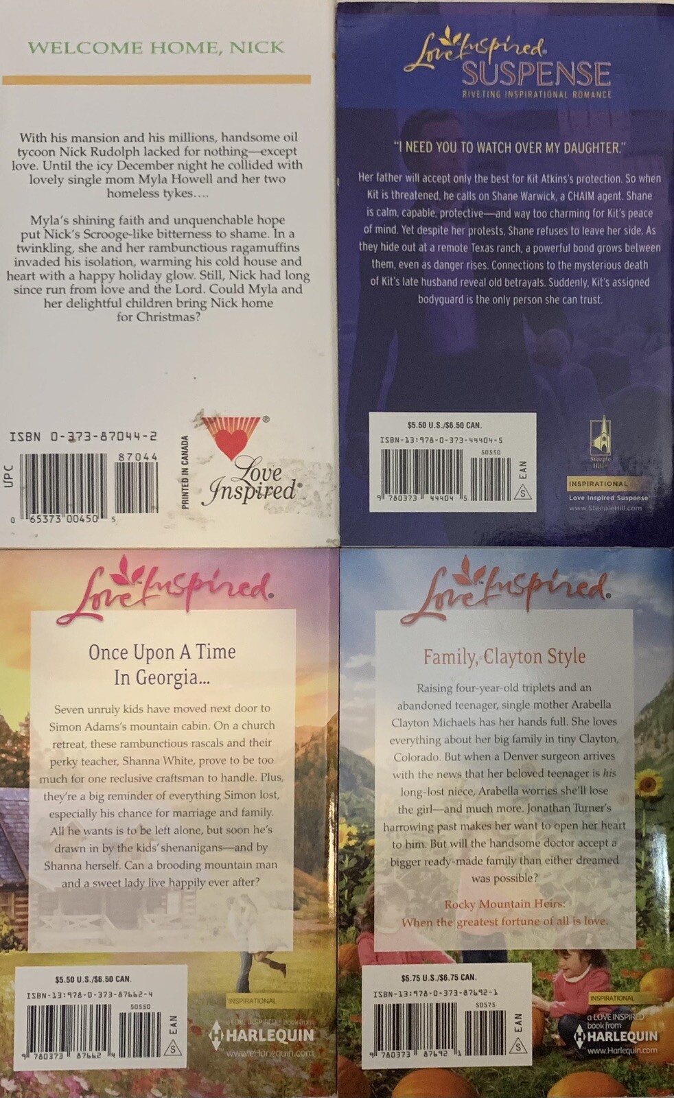 lot LOVE INSPIRED (4 pb) ALL by Lenora WORTH inspirational romance
