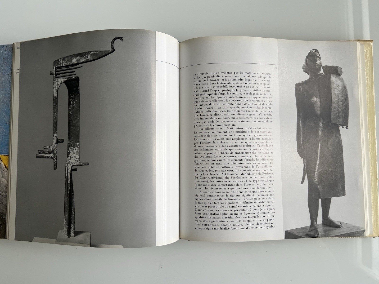 Julio Gonzalez Vicente Aguilera Cerni 1973 HC DJ Art Monograph Illus Sculpture