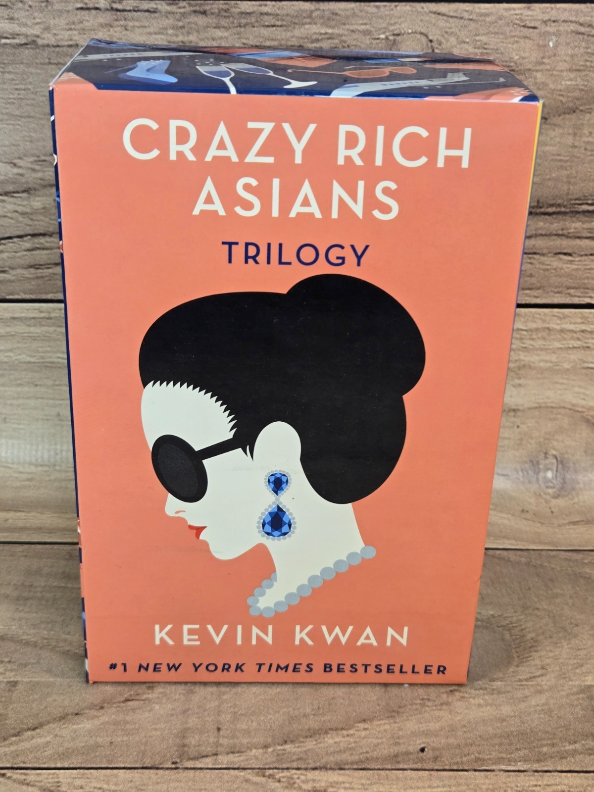 The Crazy Rich Asians Trilogy Box Set By Kevin Kwan Trade Paperback LIKE NEW