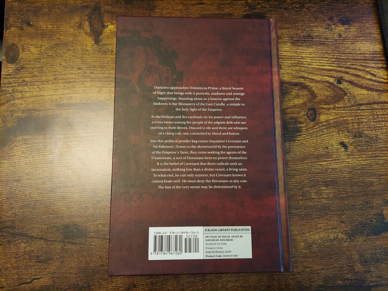 Incarnation The Horusian Wars – Hardcover – John French – Warhammer 40,000