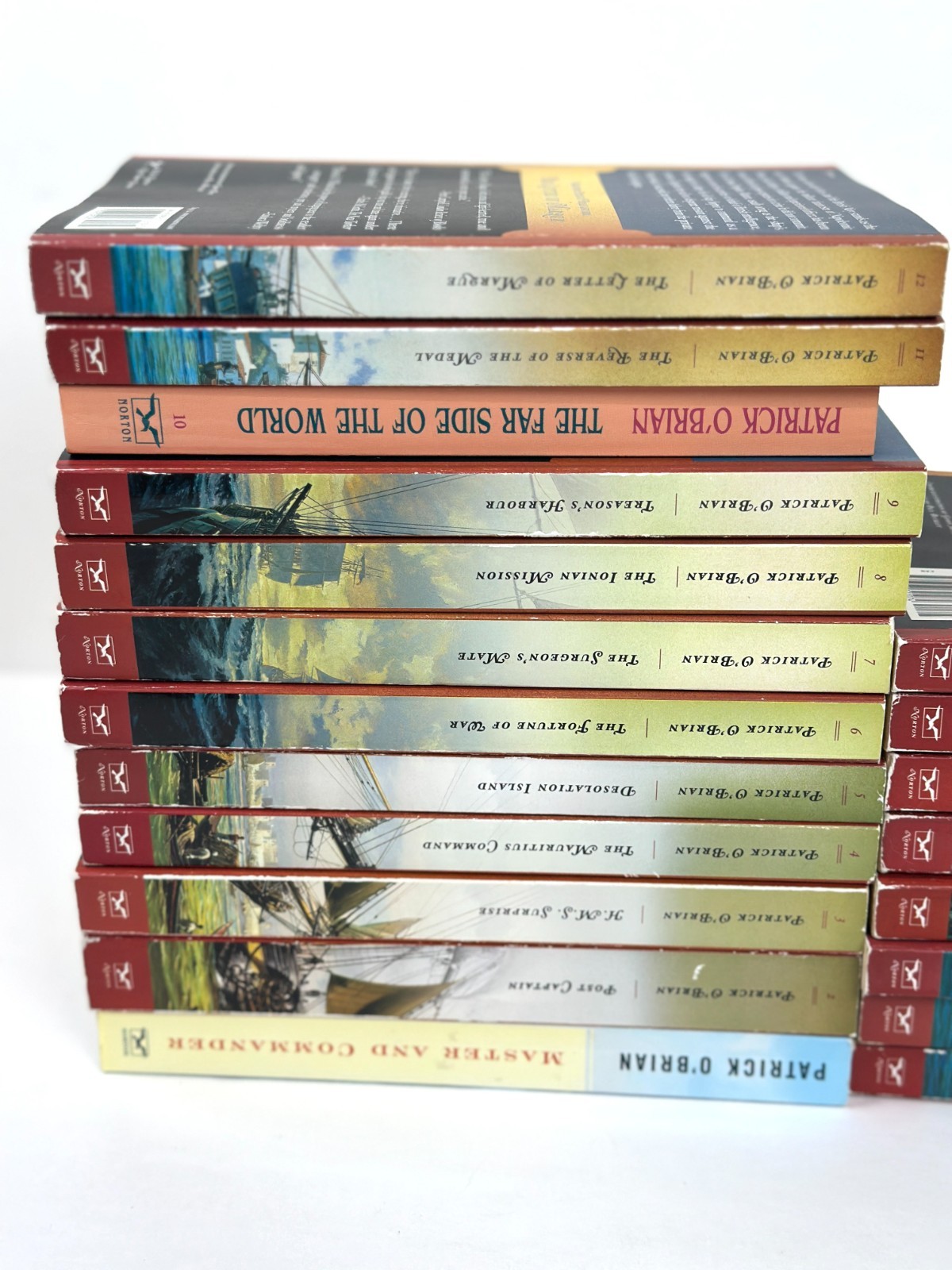 Aubrey & Maturin Master Commander Patrick O’Brian Complete Set Series Lot of 21