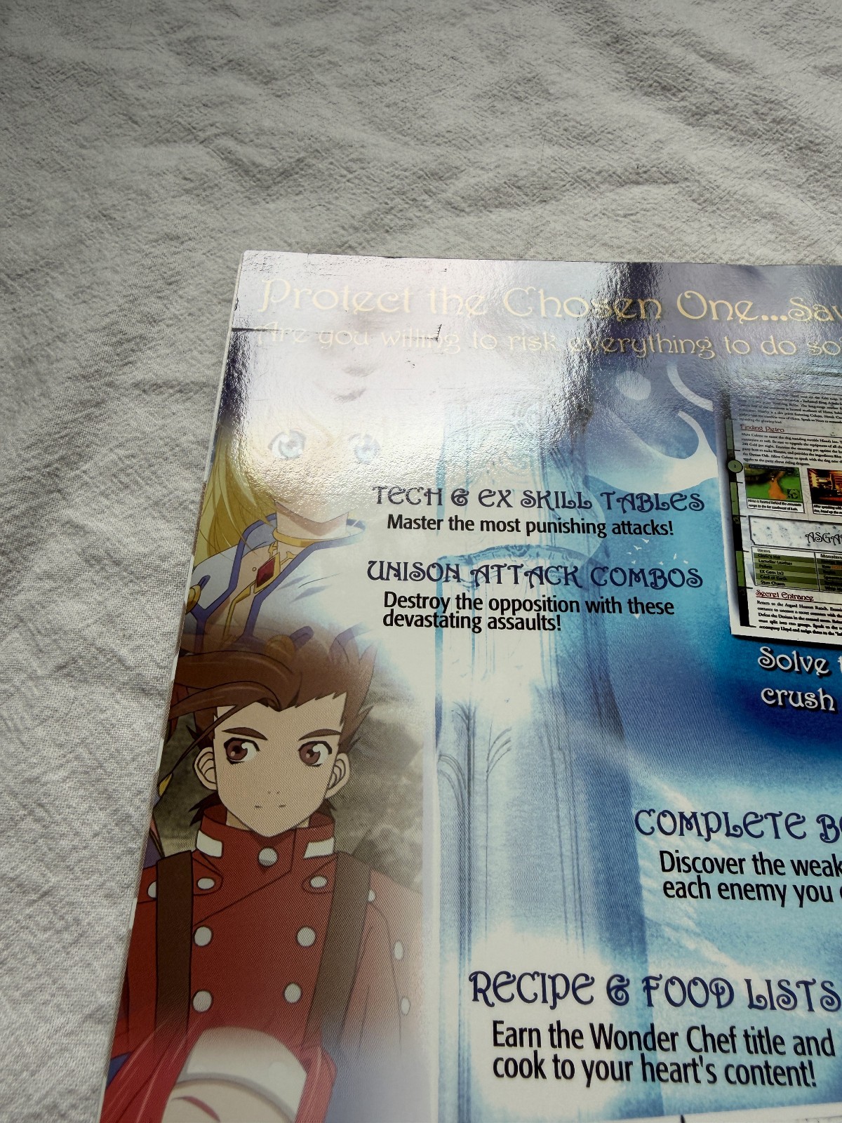 Tales of Symphonia Gamecube Official Strategy Guide – Open – Namco & Brady Games