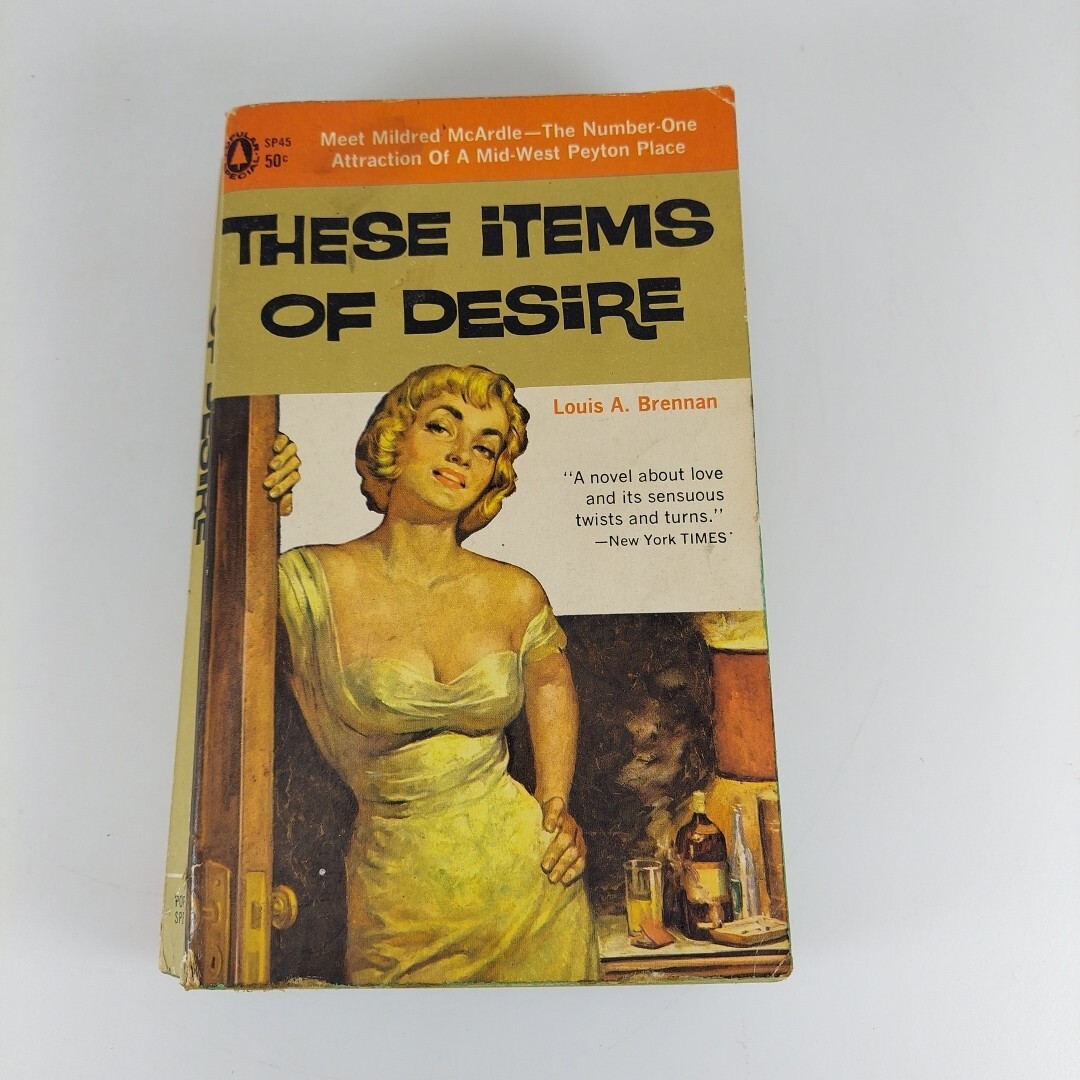 These Items of Desire Louis A Brennan Popular Library SP45 July 1959 PB