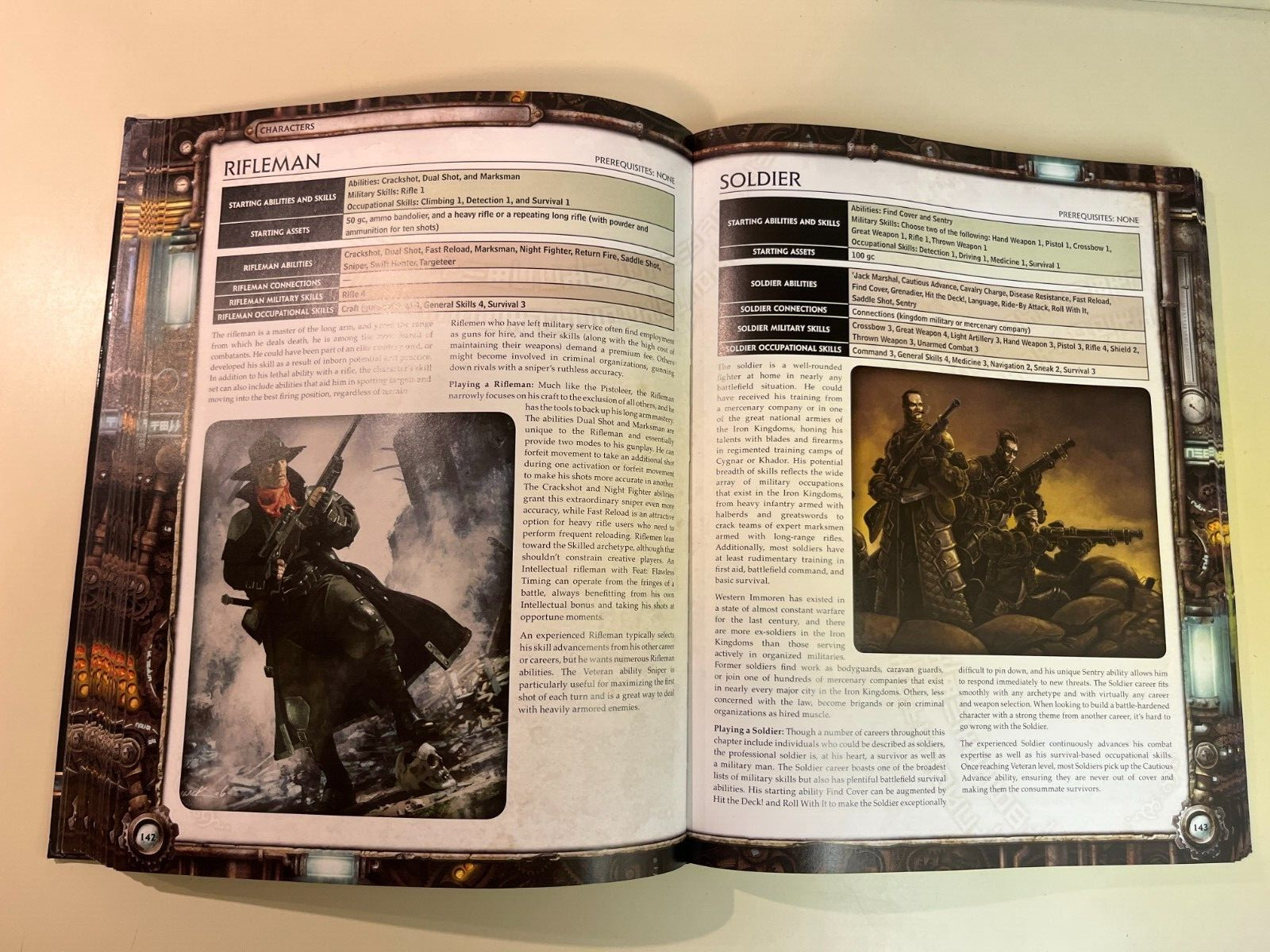 Iron Kingdoms Core Rules Full Metal Fantasy RPG Privateer Press 2nd Printing HC