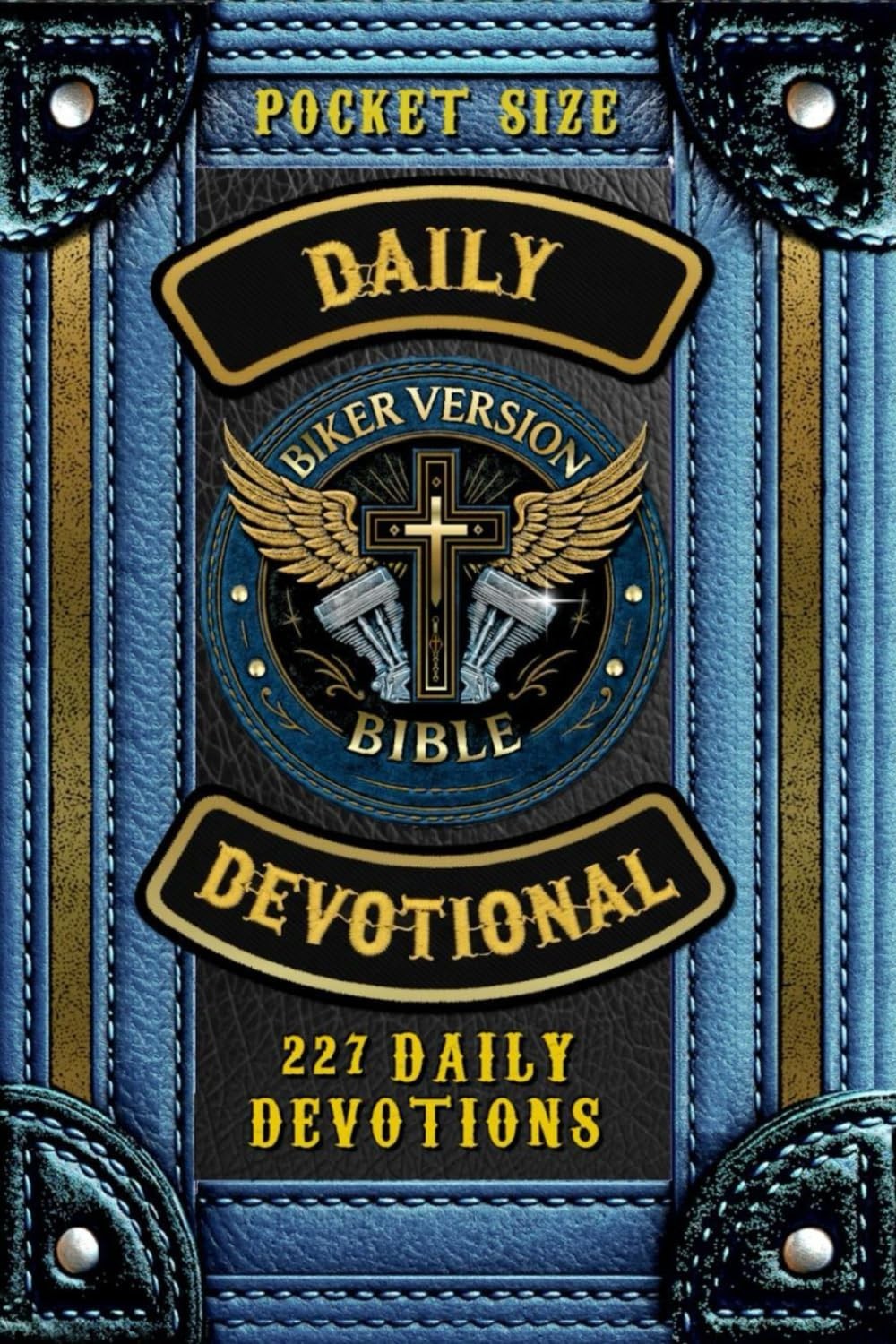 Biker Version Bible Daily Devotional ✦ Pocket Size ✦ 227 BVB Daily Devotions 🏍