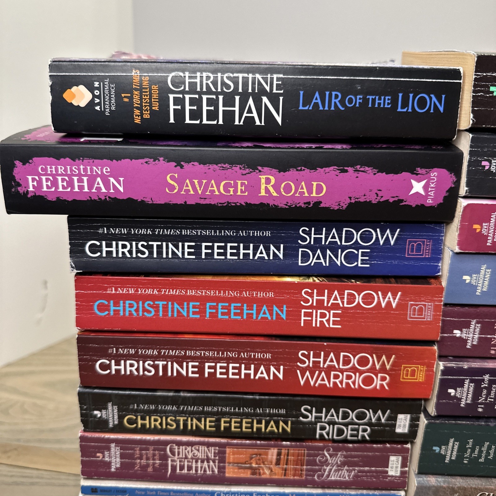 Mixed Lot 21 Christine Feehan Books Novels Carpathian Drake Sea Haven Shadow Rid