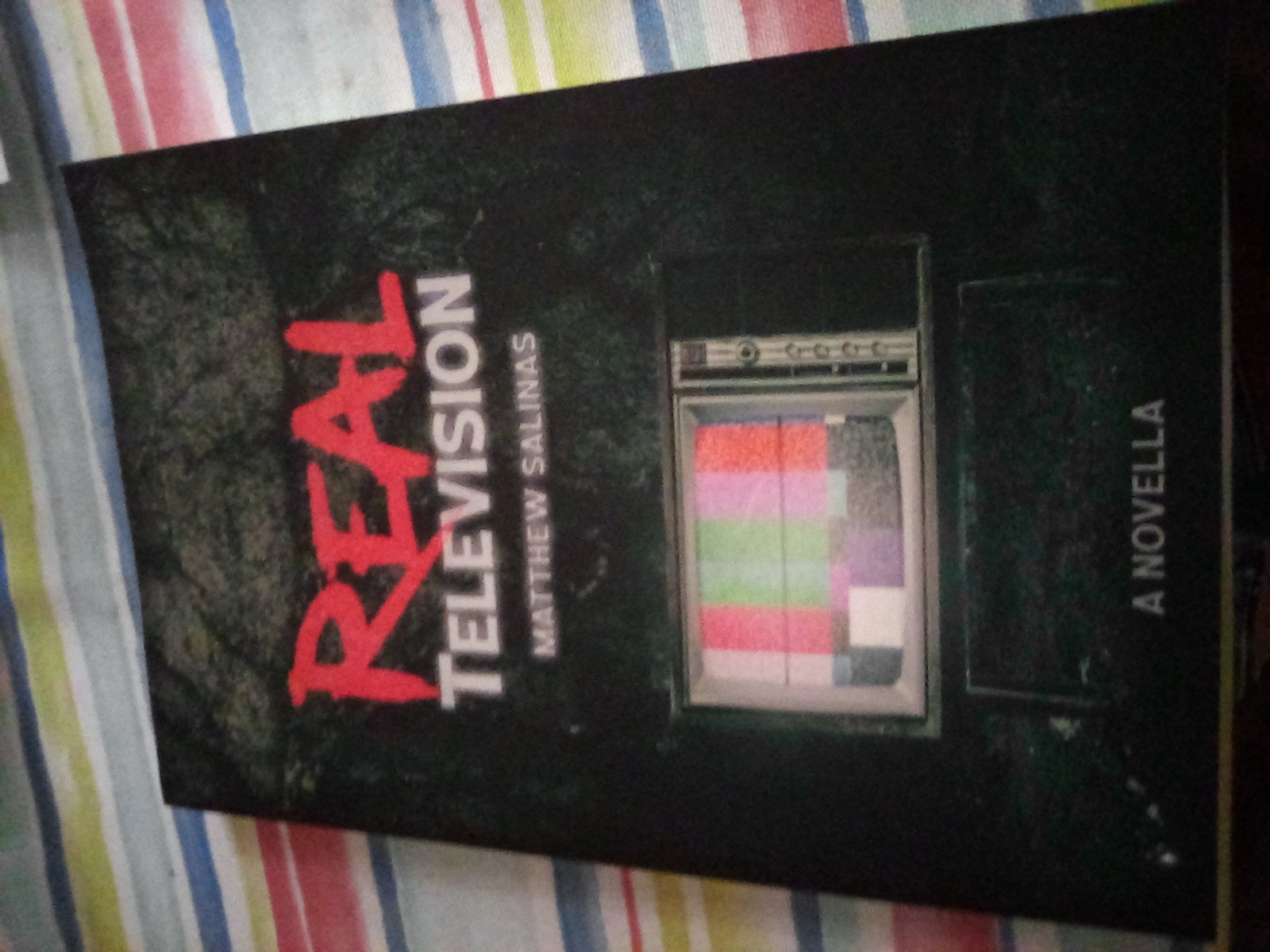 Real Television Matthew Salinas 2026 paperback Novella