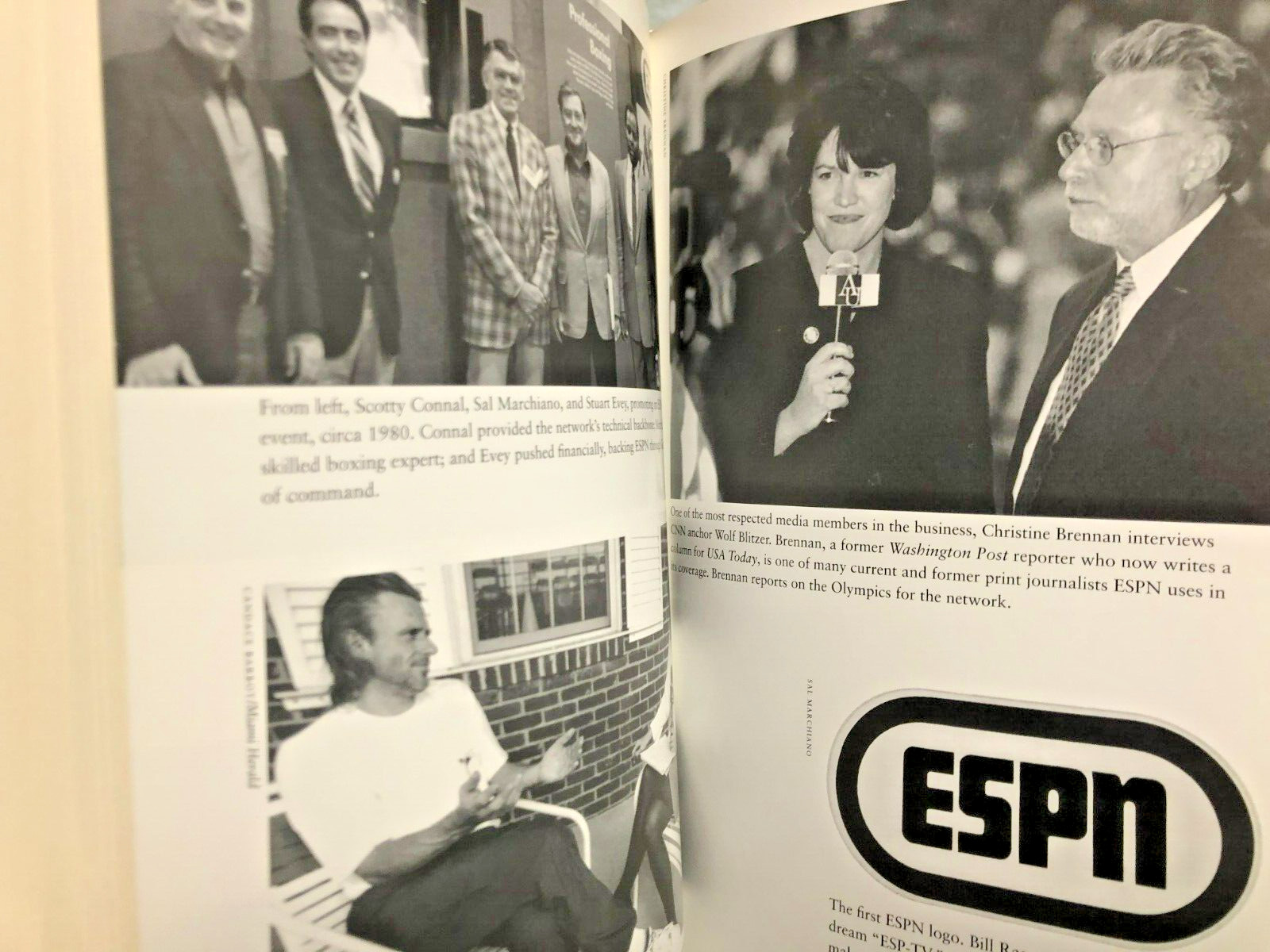 RARE 1ST EDITION! ESPN : The Uncensored History by Michael A Freeman (2000) FINE