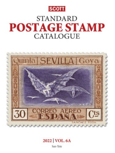 2022 Scott Stamp Postage Catalogue Volume 6: Cover Countries San-Z: Scott – GOOD