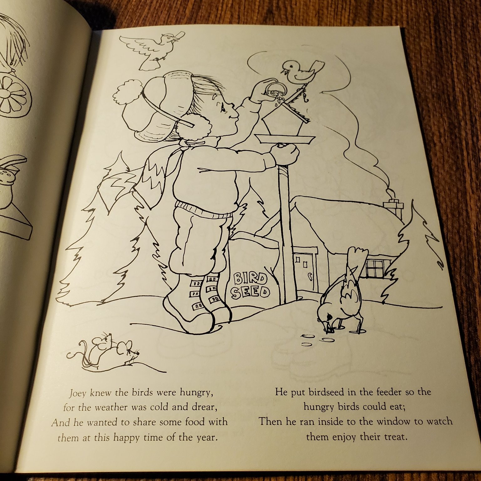 Joey and Jan Share Jesus’ Birthday Luv Ums 1980 Warner Press Storybook