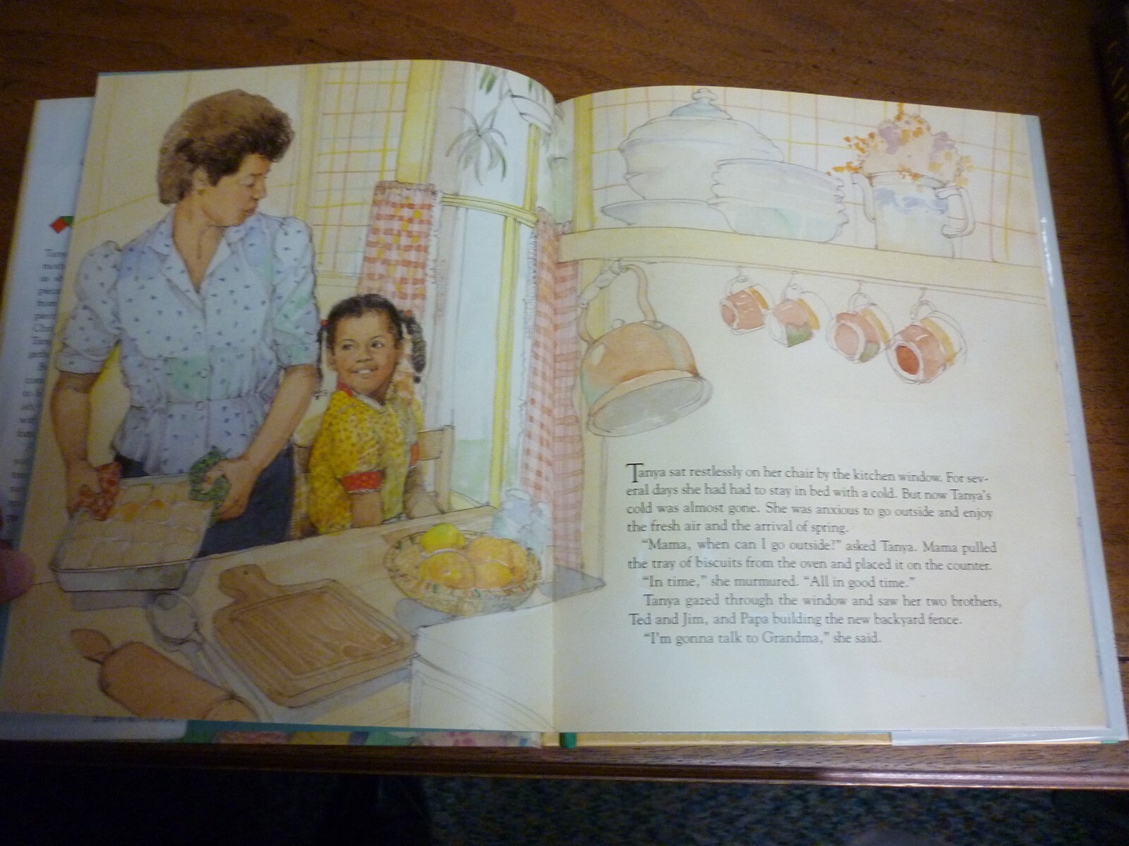 Valerie Flournoy. The Patchwork Quilt. Later ptg. Inscribed by artist. 1985. F/F