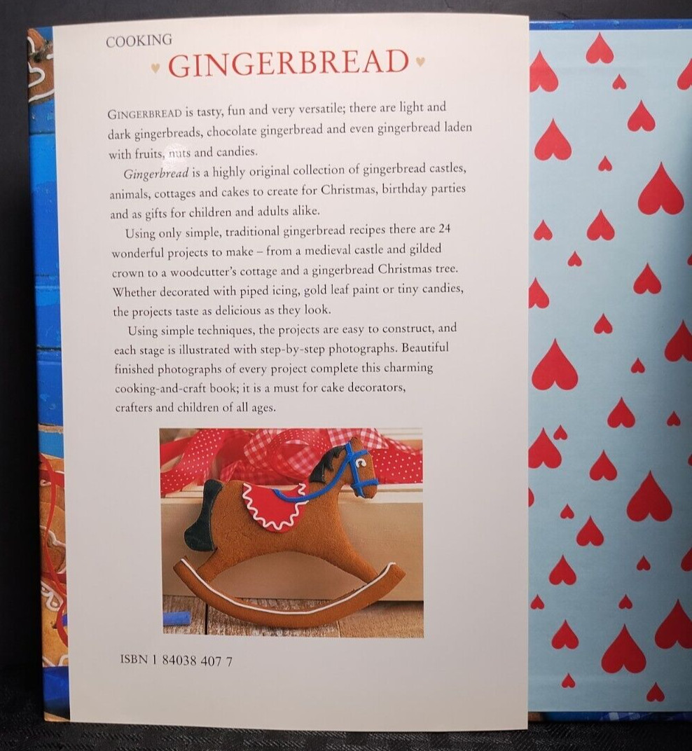 Gingerbread Anness Publishing HC 1999 Illustrated Cookbook Desserts Baking