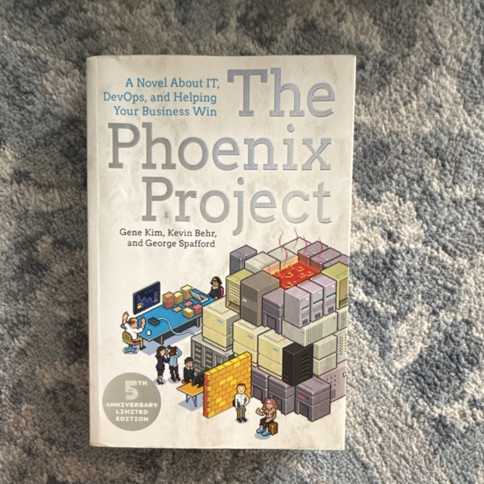 The Phoenix Project 5th Anniversary Trade Paperback Kim Behr Spafford IT DevOps