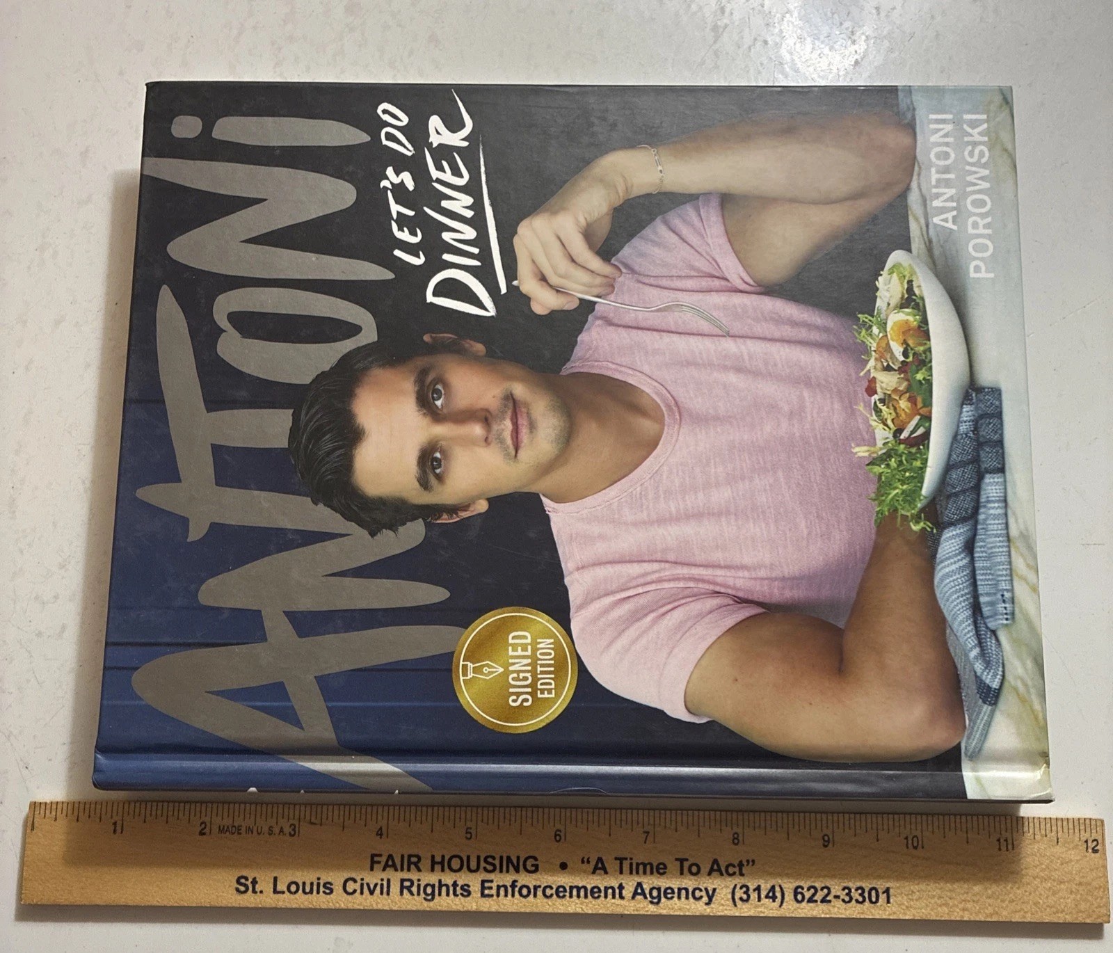 Signed Cookbook Let’s Do Dinner Antoni Porowski Cookbooks Book Books