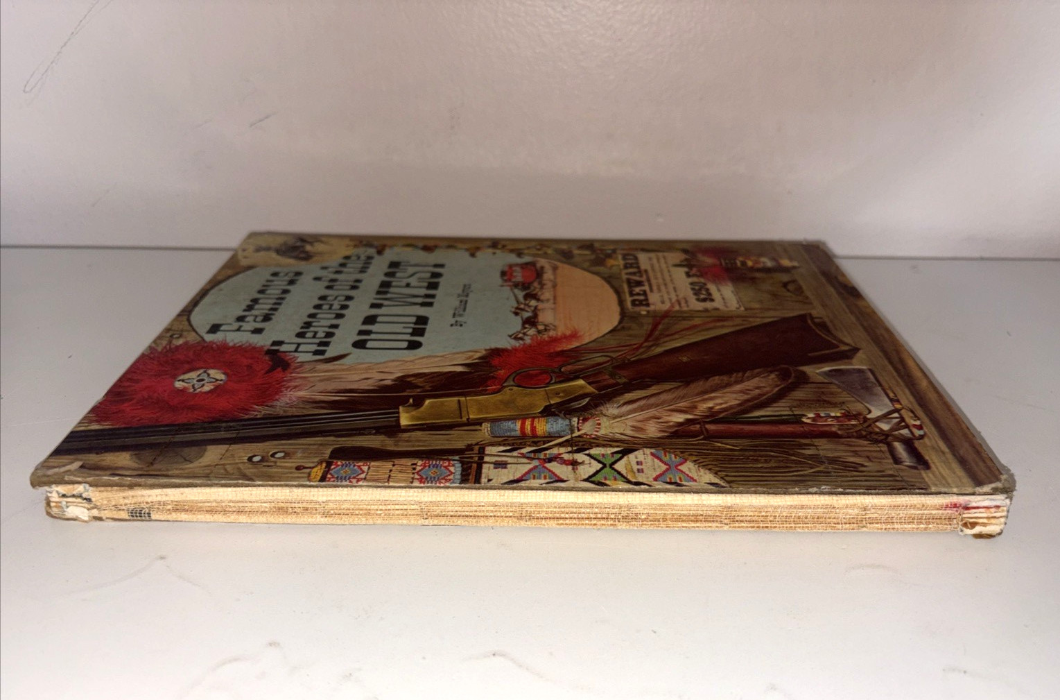 Famous Heroes of The OLD WEST by William Moyers (1957 1st Edition Hardcover)