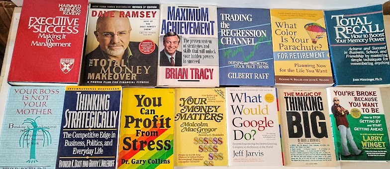 Financial Success Wealth Self Help Lot of 13 Books on Money Business Investing