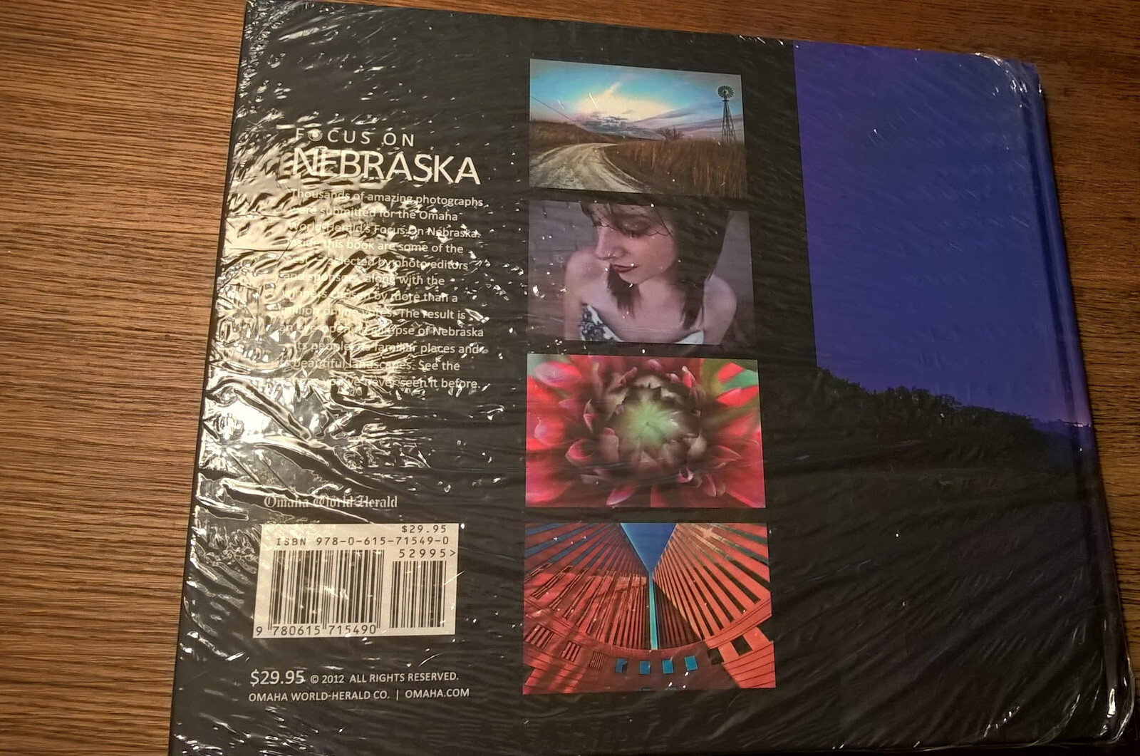 Focus On Nebraska Hardcover Photography Book 1st Edition 2012 Omaha World Herald